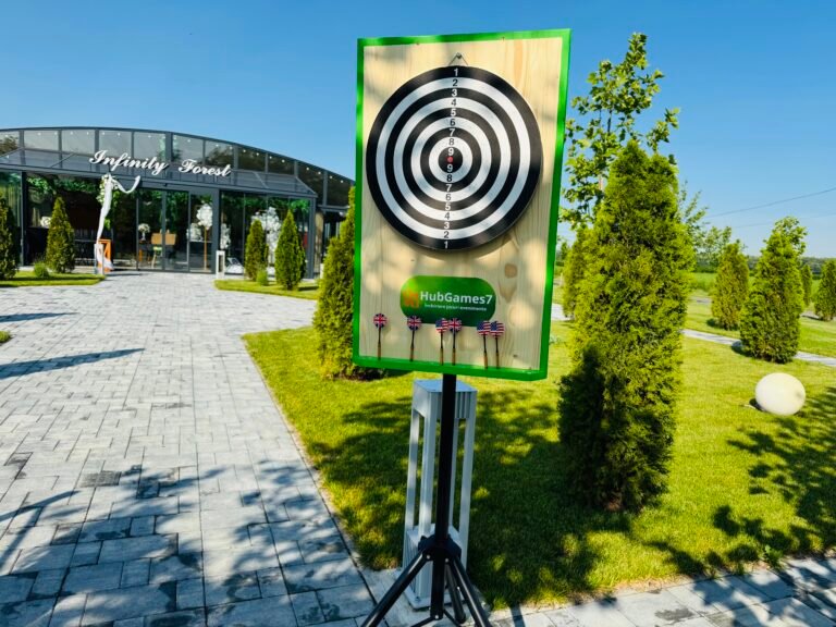 Joc Darts pentru nunți și evenimente în București, distracție interactivă pentru invitați