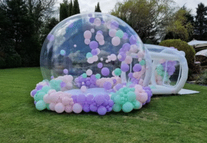 Bubble House – Casă gonflabilă transparentă pentru evenimente
