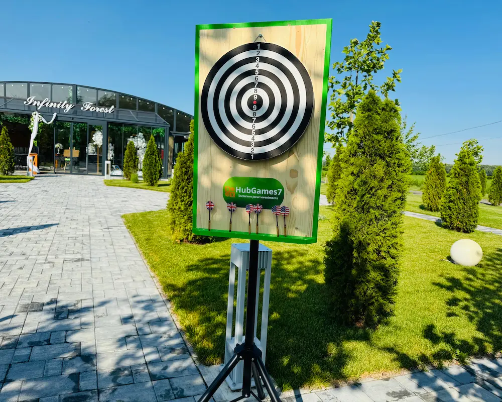 Darts Electronic Joc Darts pentru nunți și evenimente în București, distracție interactivă pentru invitați