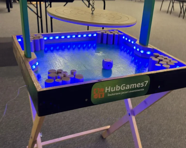 counter balance cu led de inchiriat joc din lemn hubgames