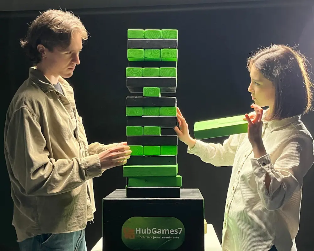 Jenga Gigant Jenga gigant de închiriat pentru evenimente în București