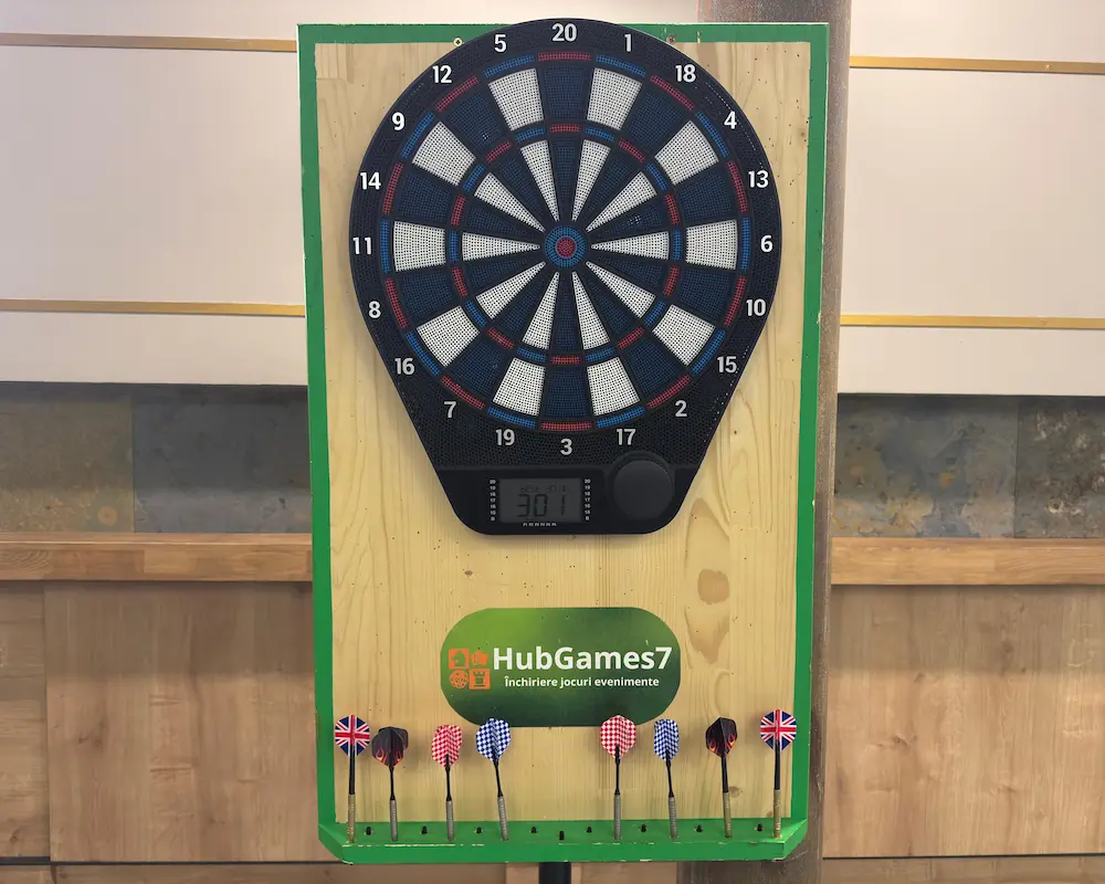 Darts Electronic Joc Darts pentru nunți și evenimente în București, distracție interactivă pentru invitați