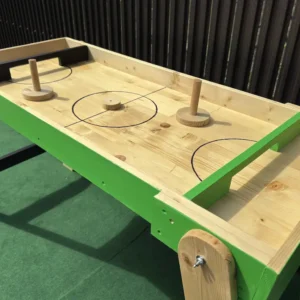 Air Hockey din lemn de închiriat pentru evenimente | HubGames