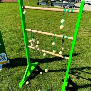 ladder toss de inchiriat din lemn realizat de hubgames