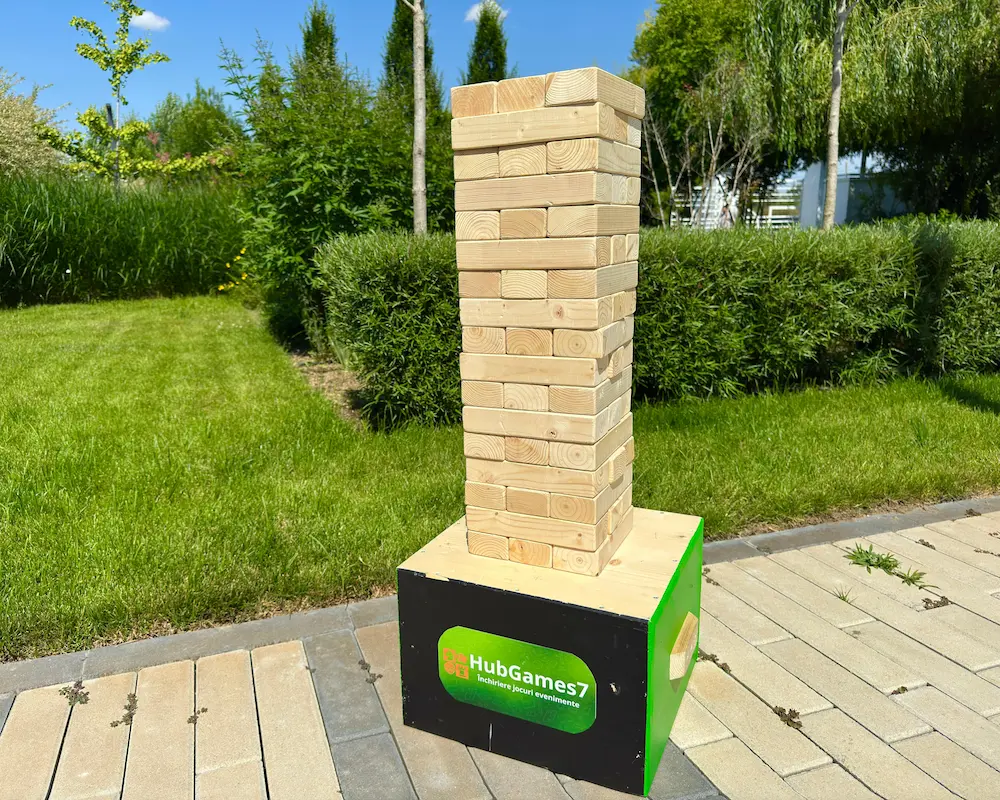 Jenga Gigant Jenga gigant de închiriat pentru evenimente în București