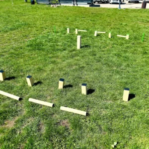kubb de inchiriat joc outdoor pentru evenimente