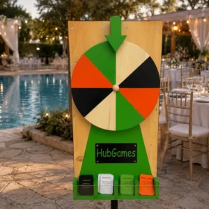 roata provocarilor de inchiriat joc interactiv hubgames