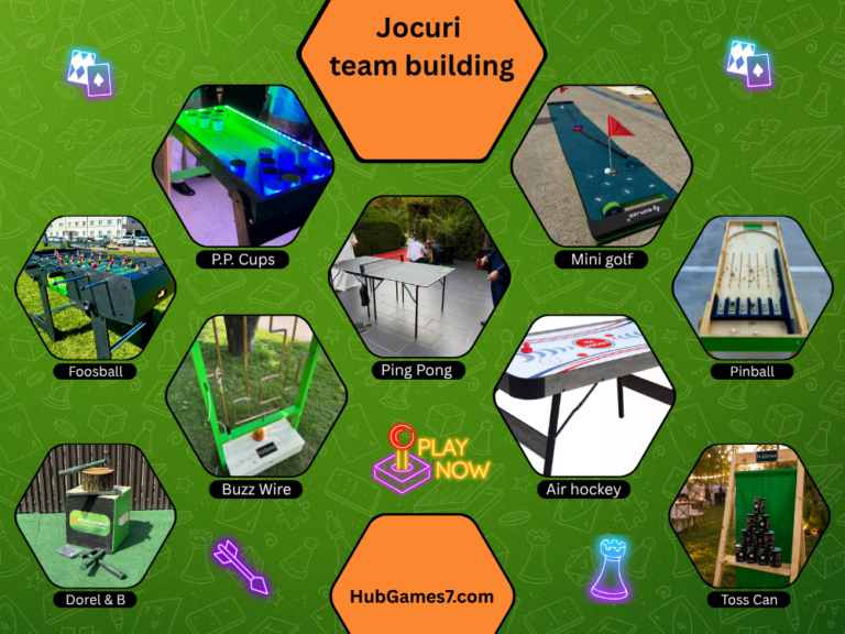 9 Jocuri de Team Building care Chiar Apropie Echipa